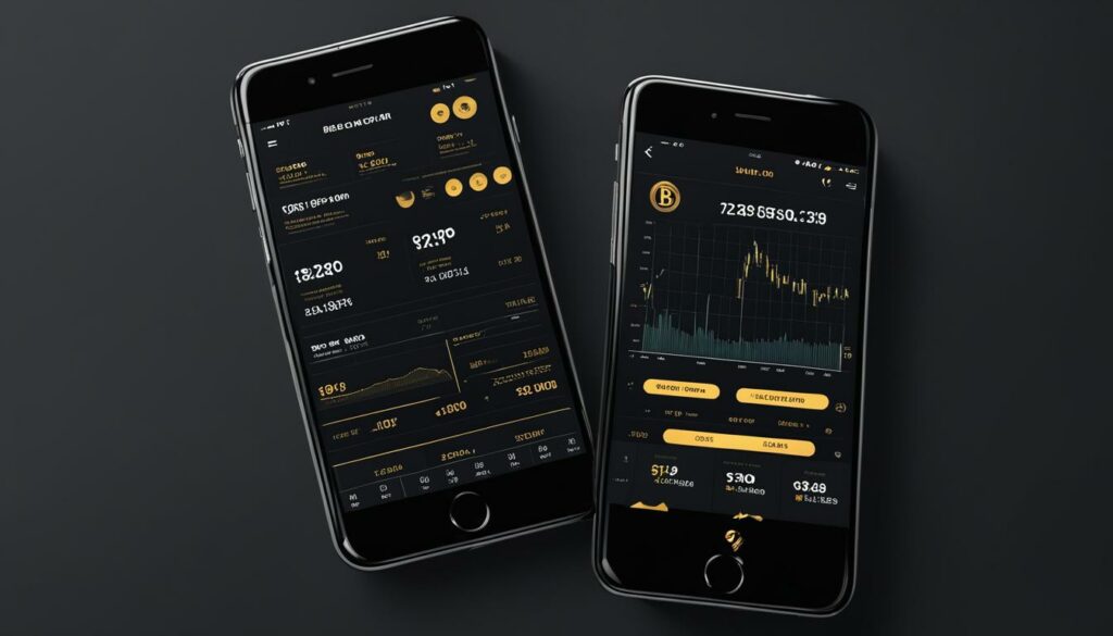 Bitcoin Billionaire trading app interface