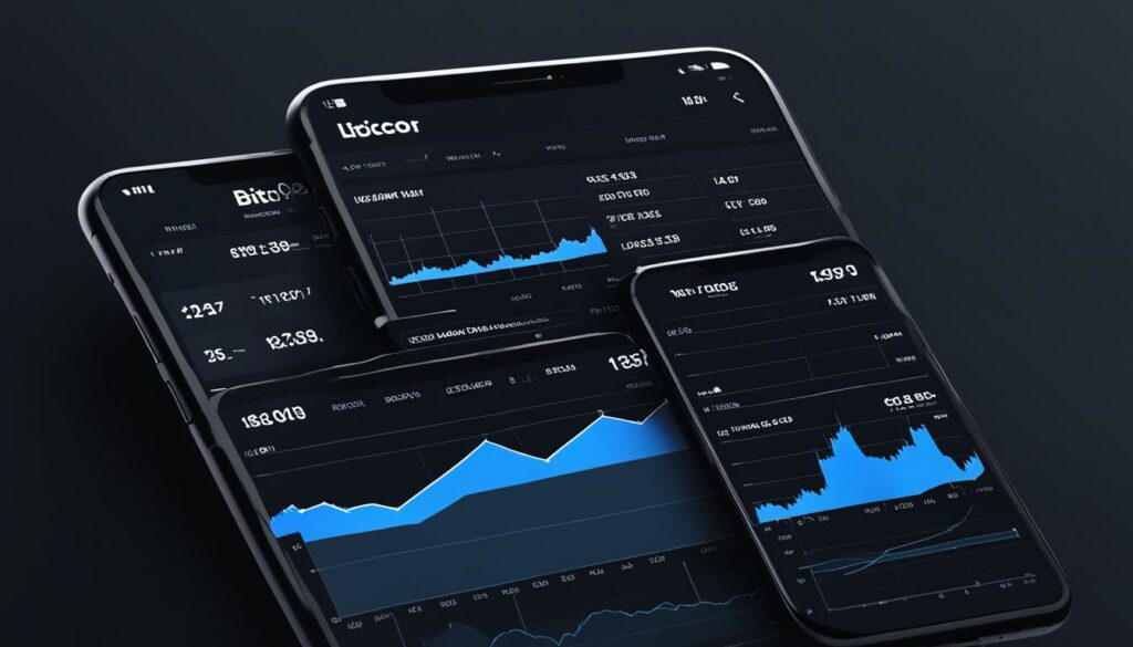 Bitcoineer Trading App Interface