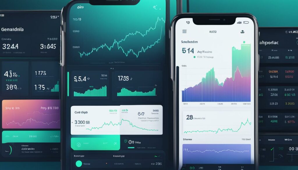 Secure Trading App Interface
