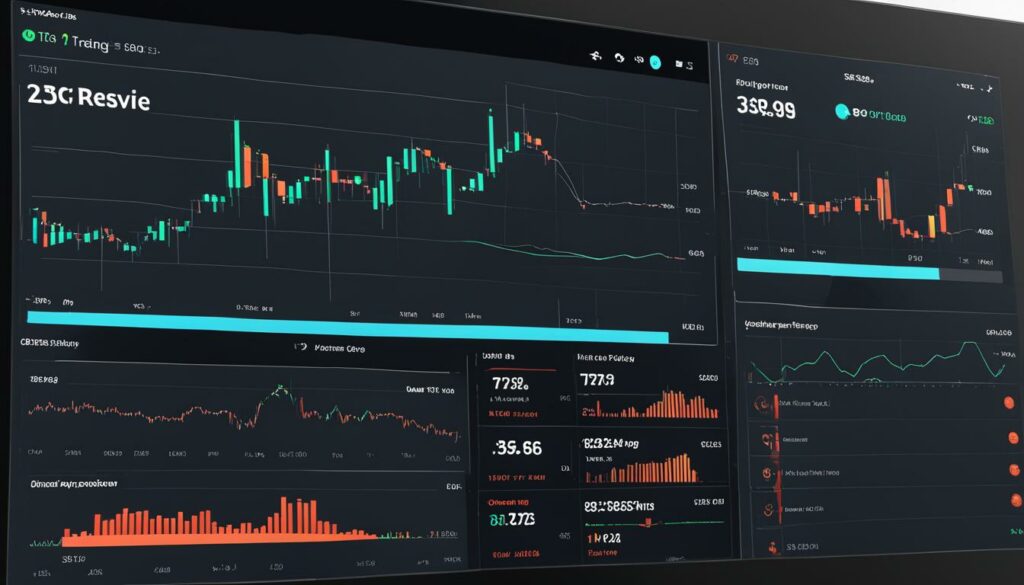 bitcoin trading app interface